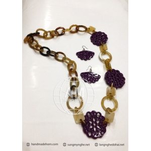 DÂY CHUYỀN SỪNG SƠN MÀI