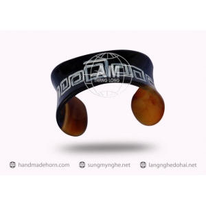 VÒNG TAY SỪNG SƠN MÀI