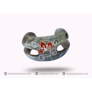 VÒNG TAY SỪNG SƠN MÀI