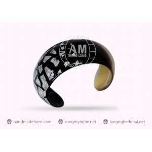 VÒNG TAY SỪNG SƠN MÀI